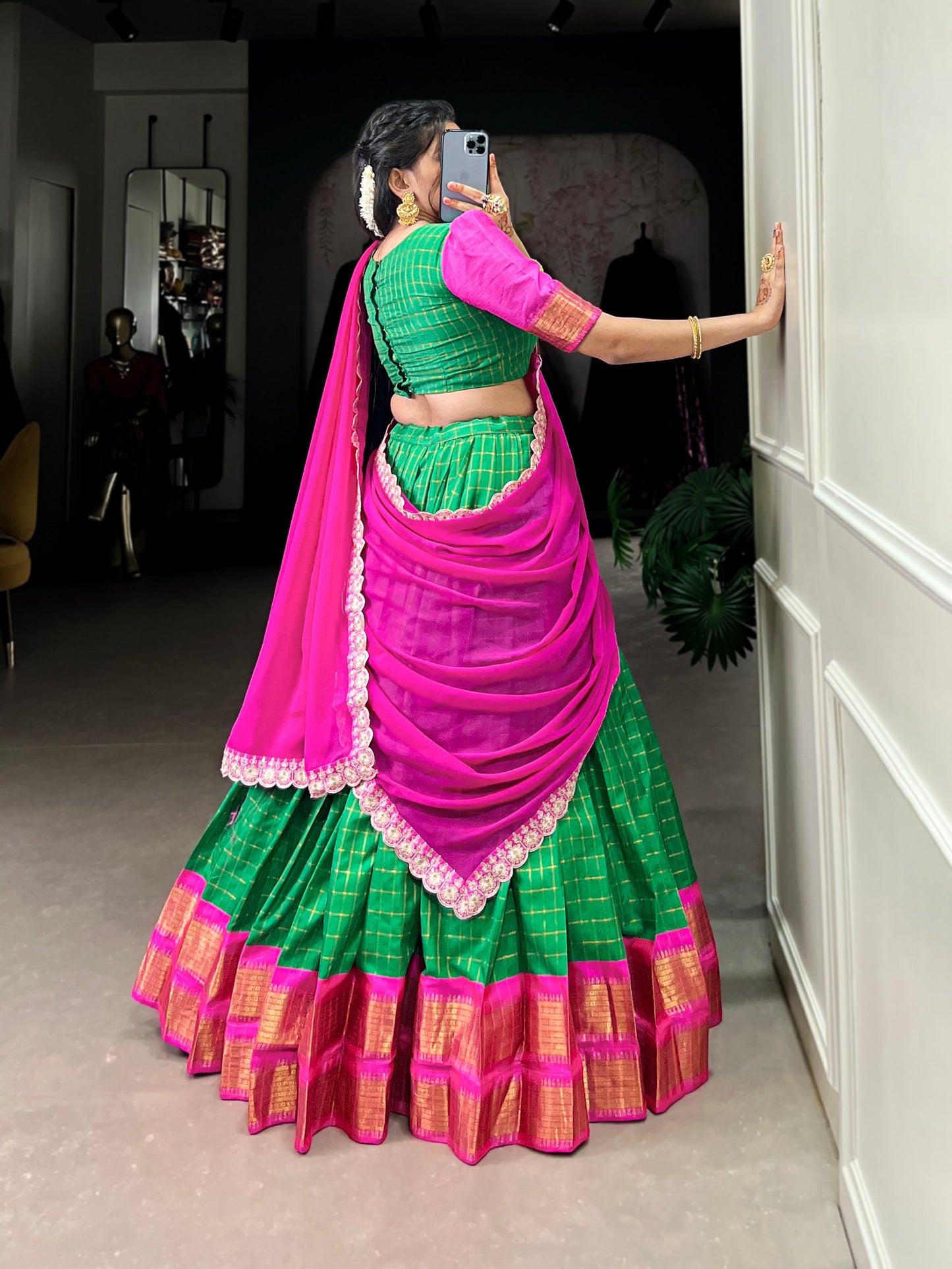 The Perfect Blend Of Traditional Lehenga Choli By WTW