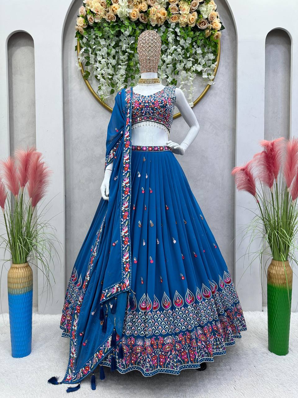 Party Wear Designer Lehenga Choli For Women By WTW