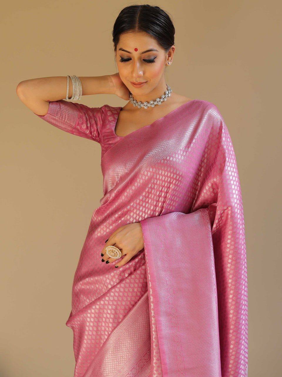 Banarasee Kubera Pattu Soft Silk Saree By WTW