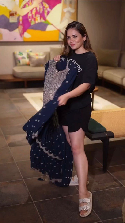 Ethnic Wear Faux Georgette Anarkali Suits By WTW