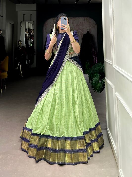 Pista The Perfect Blend Of Traditional Lehenga Choli By WTW