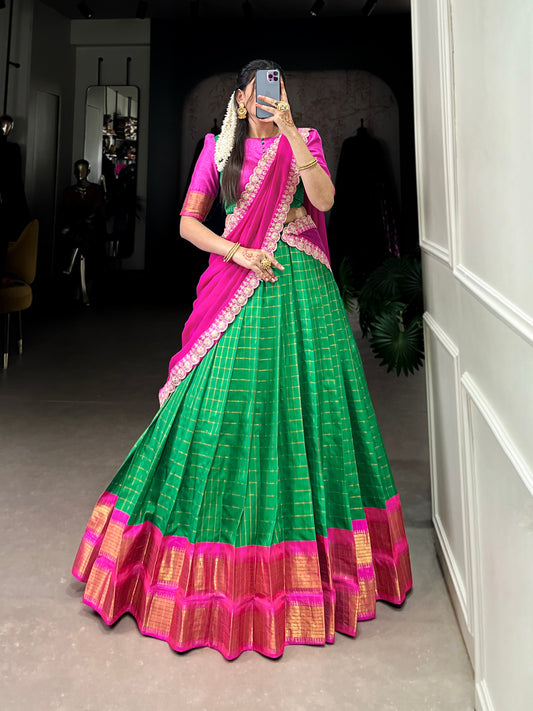 The Perfect Blend Of Traditional Lehenga Choli By WTW