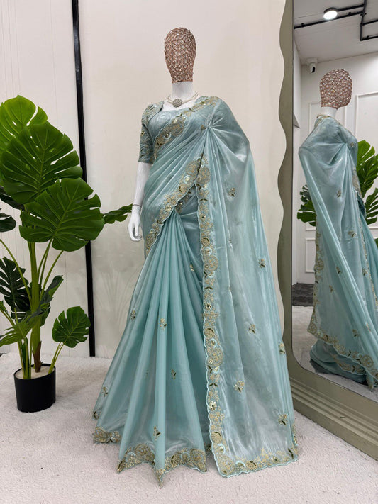 Elegant Designer Saree By WTW
