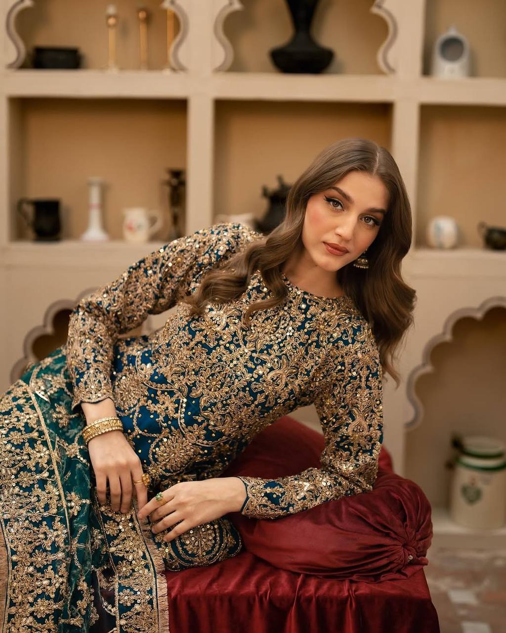 Chiffon Party Wear Suit By WTW