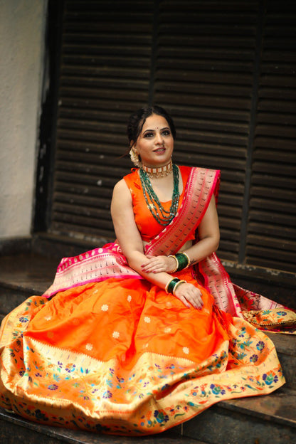 Beautiful Designer Paithani Lehenga Choli By WTW