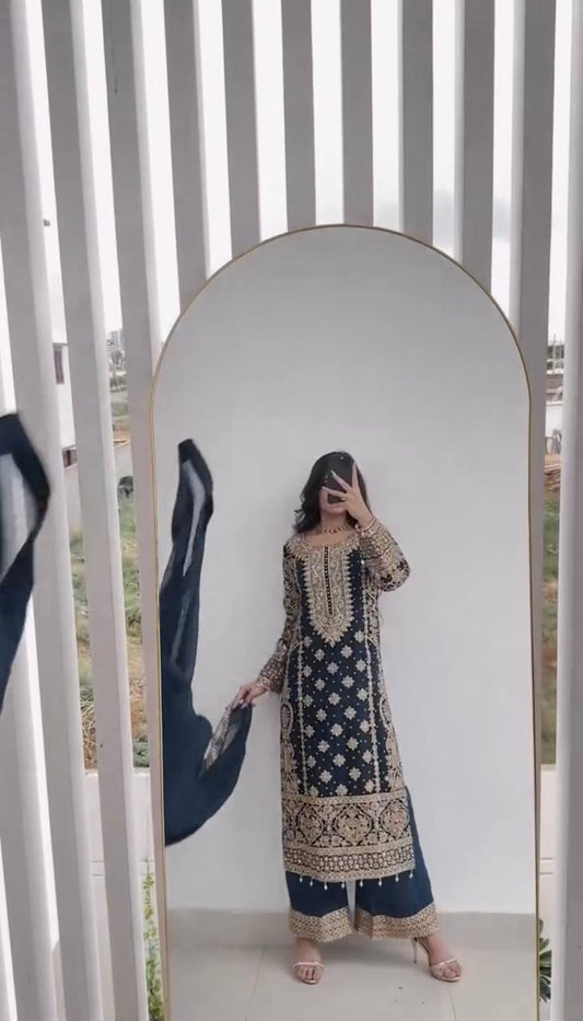 Eternal Georgette Elegance Salwar Suit By WTW