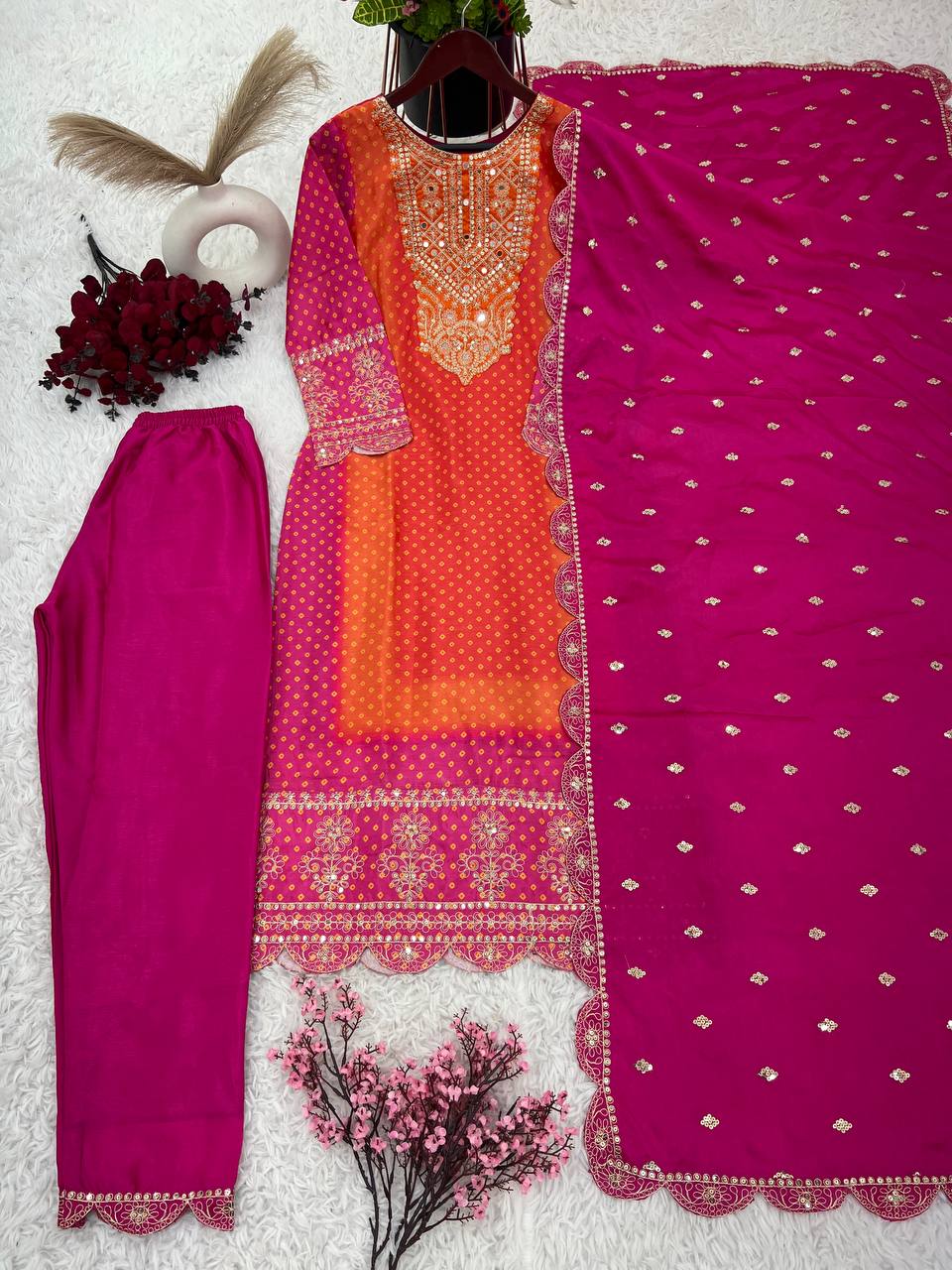 Chinnon Embroidered Charm Salwar Suit By WTW