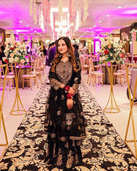 Embroidered Elegance Salwar Suit By WTW