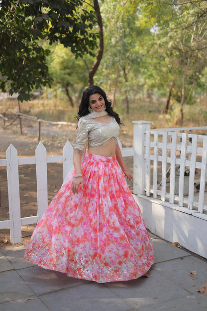 Exclusive Lehenga Choli With Digital Printed At Wholesale Rate By WTW