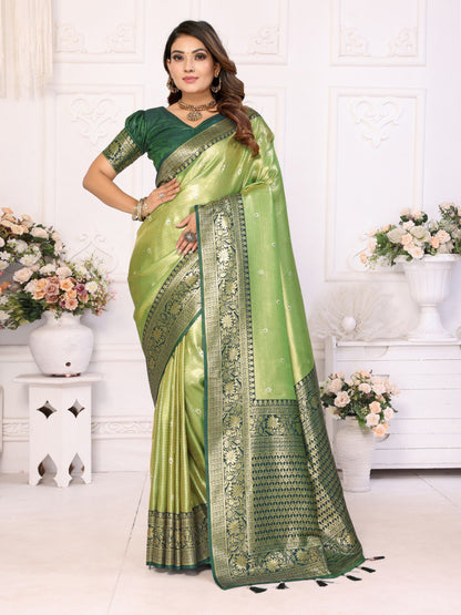 Banarasi Silk Zari Classic Saree By WTW