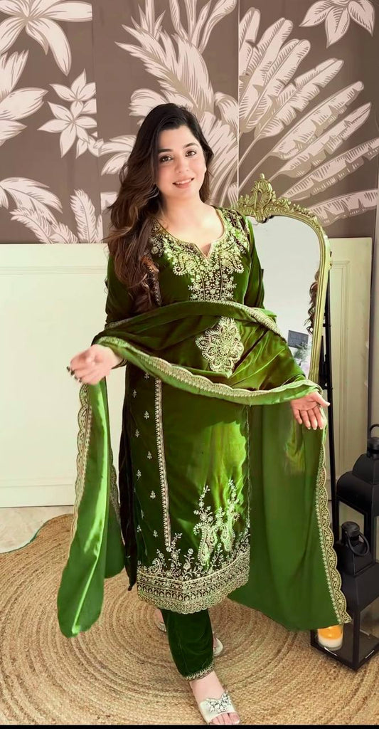 Royal Velvet Sequence Work Ensemble By WTW