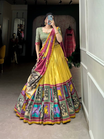 Regal Kalamkari Lehenga Choli By WTW