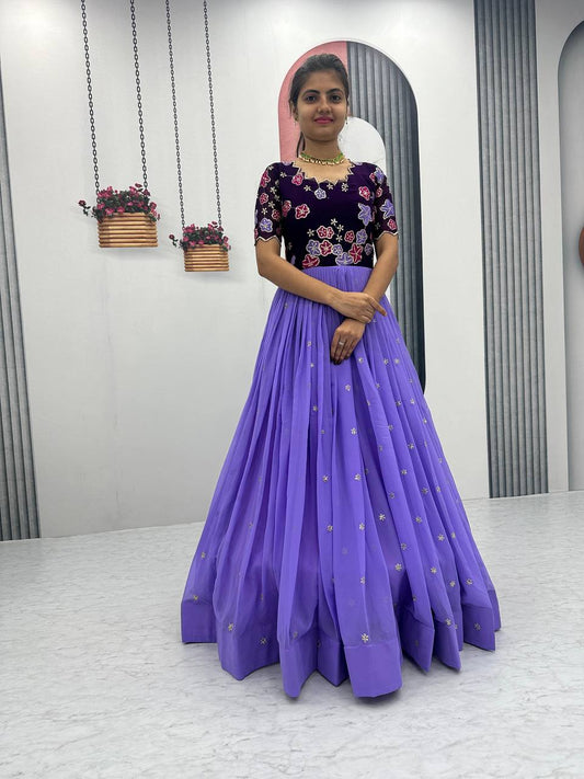 Fox Georgette Launching New Festival Gown By WTW