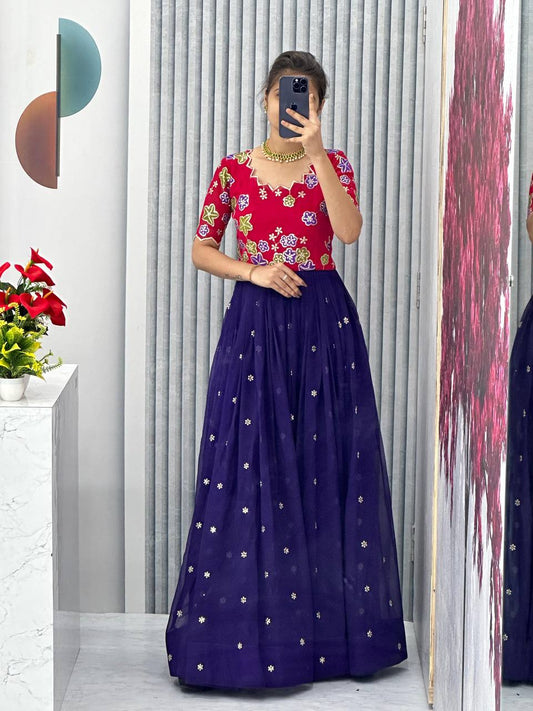 Fox Georgette Launching New Festival Gown By WTW