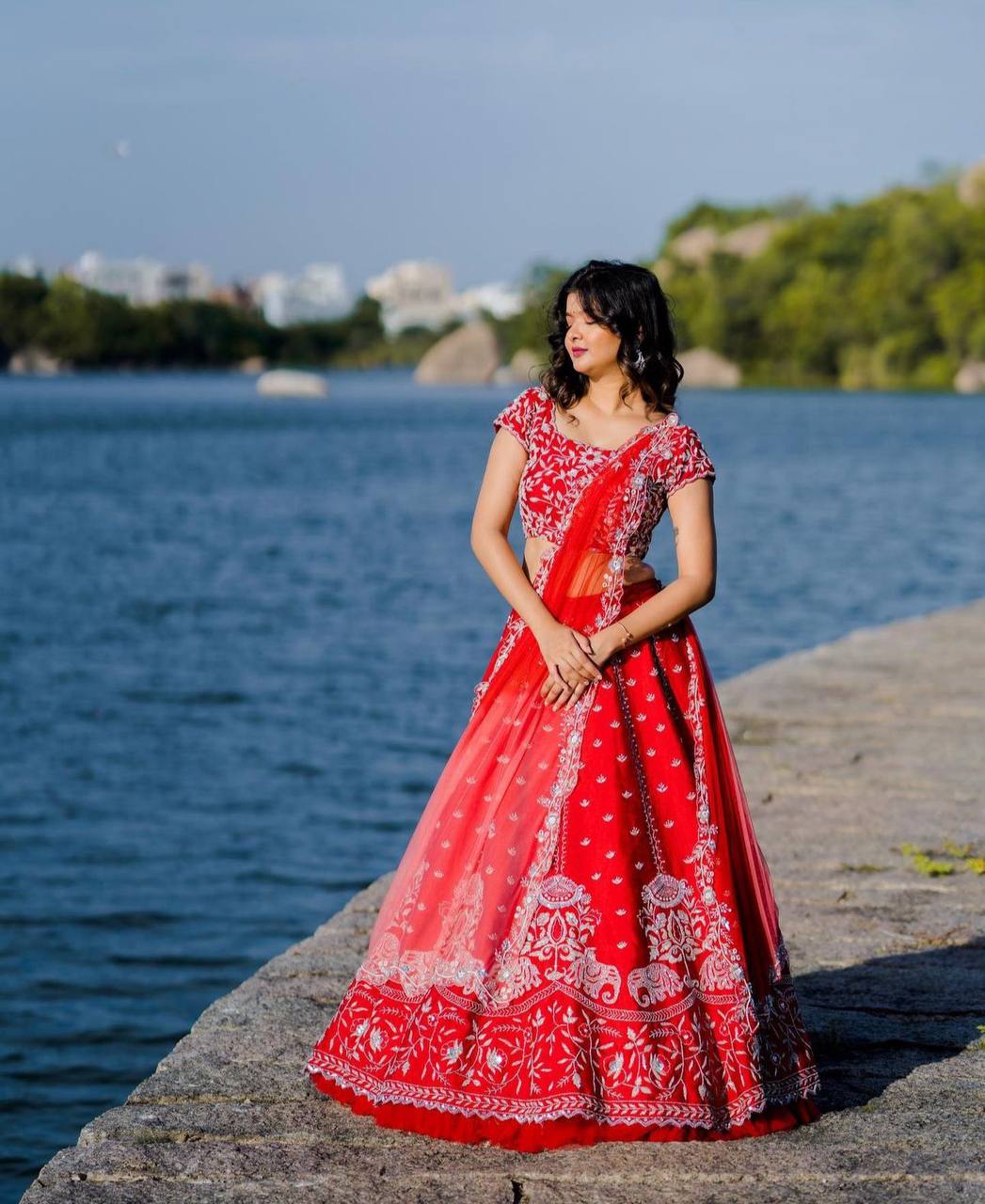 Chinon Launching New Festival Lehenga Choli By WTW