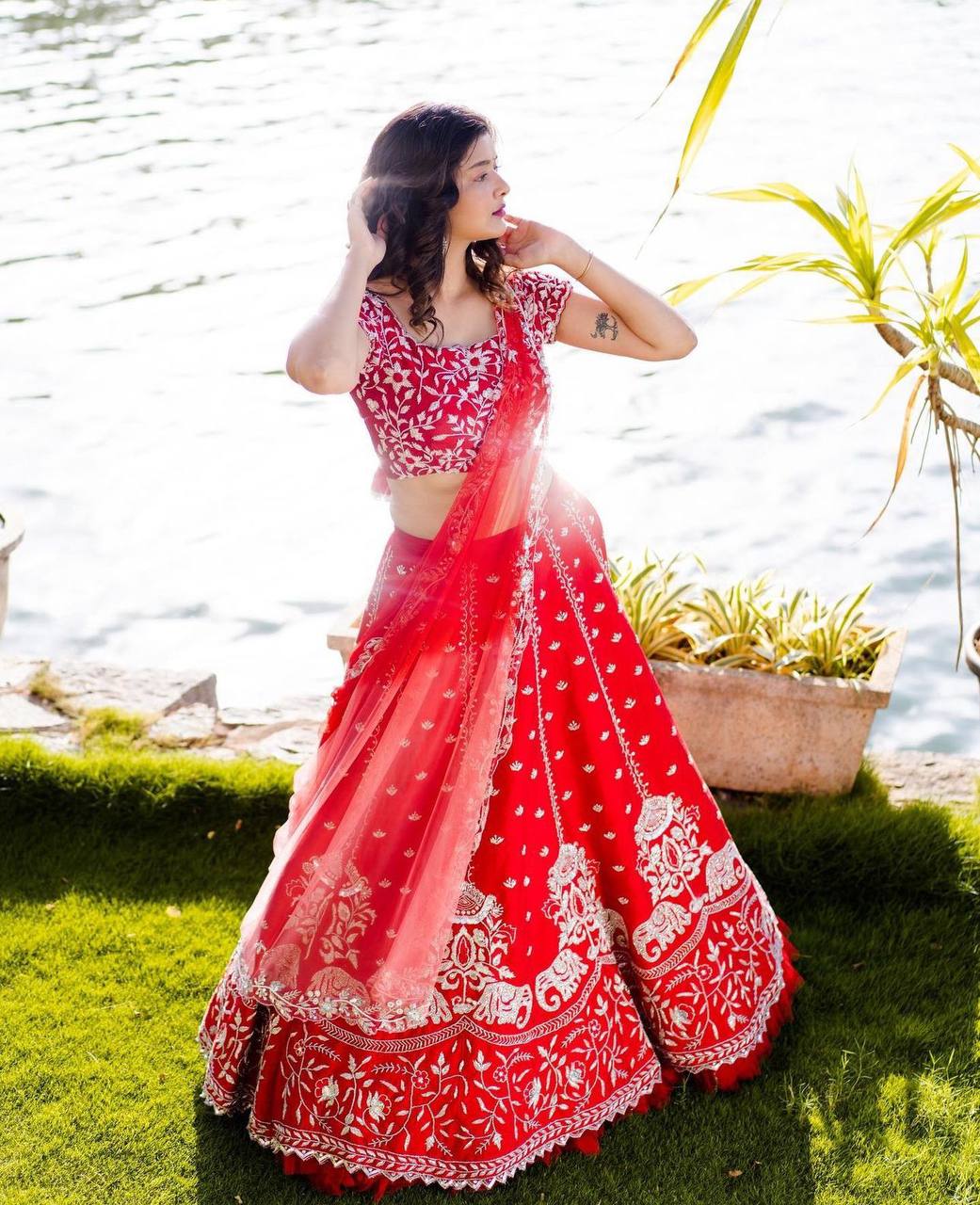 Chinon Launching New Festival Lehenga Choli By WTW