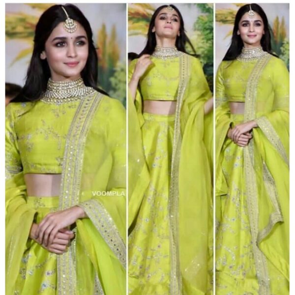 Alia bhatt style outlet lehenga choli